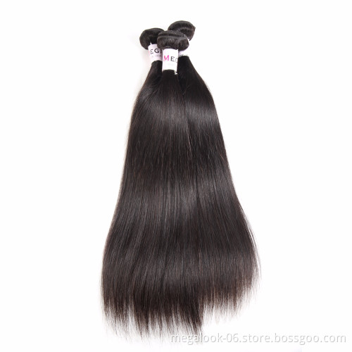 Straight Mink Virgin Hair Brazilian Hair Bundle,Remy 100 Brazilian Human Hair Weave,Virgin Raw Brazilian Cuticle Aligned Hair